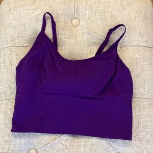 PINK Victoria's Secret Deep Purple Sports Bra